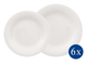 Набір столового посуду Villeroy & Boch Essential White із 12 предметів на 6 персон преміальна порцеляна білий - зображення 1