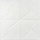 3D панель на стену и потолок самоклеющаяся Sticker Wall Оригами (173) SW-00000182 680х670х5.5мм (SHiz17083) - изображение 1