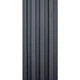Декоративная стеновая рейка Sticker Wall SW-00001861 3000х165х23 мм Черная (TMiz17129) (Niz17129) - изображение 1