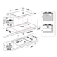Варочна поверхня Whirlpool GOS6415/NB1 Whirlpool GOS6415/NB1 944988 - зображення 8