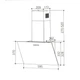 Витяжка кухонна Interline TEFFI SLIM BL A/60/GL/PB INTERLINE TEFFI SLIM BL A/60/GL/PB 947957 - зображення 4