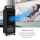 Охолоджувач повітря Klarstein Cooler Rush 3-в-1 132 м³/година (10035825) Чорний - зображення 8