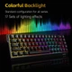 Клавіатура ігрова Ajazz NK68 V2 Red Switch BLACK - изображение 2
