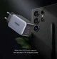 Мережевий зарядний пристрій UGREEN 65W GaN II (2×USB-C + USB-A) - зображення 6