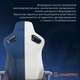 Геймерське ігрове крісло GamePro GC900DB Size XL Fabric Dark Blue - зображення 14