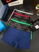 Набір чоловічих трусів 5шт боксери Armani Exchange XL Сині, Червоні, Коричневі, Чорні, Зелені (AE12m) - зображення 1