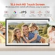 Цифрова фоторамка 15.6 дюйма FRAMEO 32GB вбудованої пам'яті Wi-Fi велика електронна рамка із сенсорним керуванням екран IPS Full HD 1920×1080 розумна рамка для фото з додатком Frameo подарунок для миттєвого обміну фото MARITIMUS GB-PW156 - зображення 10