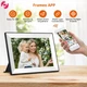 Цифрова фоторамка Frameo 10.1 дюймів 32Gb вбудованої пам'яті WiFi електронна розумна рамка для фото додаток FRAMEO із сенсорним екраном 1280x800 HD IPS - зображення 11