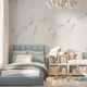 Самоклеючі шпалери в рулоні Sticker Wall Білий мармур SW-00001504 2800х500х1,5 мм (Niz17126) - зображення 3