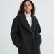 Плюшевое пальто Uniqlo Teddy на флисе 1159798762 (Серый, XS) - изображение 2