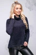 Жіночий світер з ангори Seventeen XL Синій (2000000105857) - изображение 3