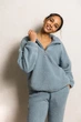 Жіночі штани з трикотажу Теді Seventeen XXL-3XL Сірий (2000000185279) - изображение 2