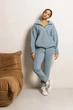 Жіночі штани з трикотажу Теді Seventeen XXL-3XL Сірий (2000000185279) - изображение 3