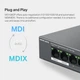 Комутатор мережевий Mercusys MS108GP - зображення 2