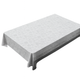 Клеенка для стола Fiesta MA-6012 ПВХ серая 137×20 м - изображение 1