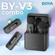 Микрофон Boya BY-V3 combo Type-C/Lightning Black (BY-V3 Combo) - изображение 6