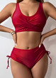 Купальник роздільний FS Women's Bikini Set S Бордовый (9690) - зображення 2