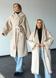 Двостороння дублянка-шуба Tiara N78V 42 Beige - зображення 1