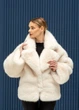 Экошуба-парка двусторонняя Tiara N74V 52 Молоко - изображение 2