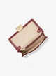 Женская сумка Michael Kors Sonia Medium Leather Shoulder Bag (вишневая) - изображение 4