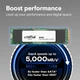 Накопичувач SSD Crucial m.2 NVMe 2TB E100 PCI-E 4.0 (CT2000E100SSD8) - зображення 3