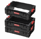 Ящик для інструментів Qbrick System PRO Box Extender 2.0 450x310x130мм, модульний, пластиковий, чорний - зображення 4