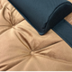 Раскладная кровать с матрасом и подушкой LEOBRO Brown 193х68х30 см, с регулировкой спинки, из хлопка, коричневая - изображение 4