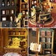 Кукольный дом конструктор DIY World of Warcraft Twilight Book Mall - изображение 3
