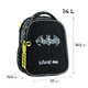 Шкільний набір Kite Education DC Batman (рюкзак, пенал, сумка) SET_DC26-555S - зображення 2