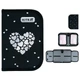 Пенал без наполнения Kite Black&Silver K26-622-5, 1 отделение, 2 отворота для девочки - изображение 3