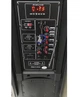 Портативная колонка акустическая система Su-Kam 1010 BT мощная 300W с 2 беспроводными микрофонами цветомузыкой Bluetooth USB FM радио аккумулятором большая на колесах для караоке праздников мероприятий - изображение 7