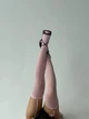 Чулки женские розовые, S/L(42-48) - изображение 9