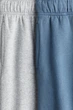 Штани джогери H&M для хлопчика, підлітка спортивні штани 13-14 зріст 164 набір з 2-х шт., сірий меланж, синій - изображение 2