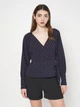 Блуза Vero Moda темно-синій в сердечка IRMIE932 M - изображение 1