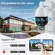 IP-камера 4MP HD-IP POE AI Smart PTZ PT-IP54F (IP66) з оглядом 360 ° (778877) - зображення 2