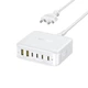 Мережевий зарядний пристрій Baseus EnerFill FH21 Desktop Charging Station 4C+2U 120W White - зображення 3