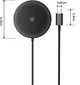 Беспроводное зарядное устройство ESSAGER Wind Wireless Charger 15W Black (EWXCX-CF01-Z) - изображение 4