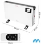 Конвектор Maltec CH2000DW Turbo 2000 Вт — пульт, LCD, таймер і швидкий Turbo-нагрів - зображення 2