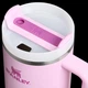 Термокухоль Stanley Quencher H2.0 Tumbler, 1.18л. Рожевий - зображення 9