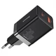 Зарядное Устройство Baseus Super Si Pro Quick Charger 30W (Type-C+USB) black - изображение 4