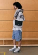 Сумка кроссбоди через плечо JORDAN Jam Monogram Mini Messenger Crossbody Bag (3.6L) Off noir MA9085-G0T (121344) - изображение 3