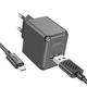 Комплект зарядного пристрою Hoco CS11A 1USB потужність на виході 10.5W (5V/2.1A) кабель USB/MicroUSB 1m Black - зображення 1