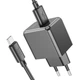 Набір зарядного пристрою Hoco CS11A 1USB потужність на виході 10.5W (5V/2.1A) кабель USB/Type C 1m Black - зображення 4