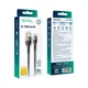Кабель USB Ridea RC-XS51 X-Silicone Lightning 12W 1.2m Чорний - зображення 3