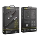 Кабель для зарядки и обмена данными USB YOKI YK-CY23 CYBER Series Type-C to Type-C 60W (3A/20V) 1.2m Черный - изображение 10