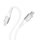 Кабель для зарядки и обмена данными USB YOKI YK-SO15 SOLID Series Type-C to Lightning 30W (3A/10V), 1.2 метра, Белый - изображение 13