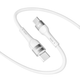 Кабель для зарядки и обмена данными USB YOKI YK-EX11 EXTRA Series Type-C to Type-C 60W (3A/20V) 1.2m White - изображение 11