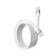 Кабель для зарядки и обмена данными USB YOKI YK-EX11 EXTRA Series Type-C to Type-C 60W (3A/20V) 1.2m White - изображение 12