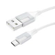 Кабель USB Borofone BX101 Creator Micro 2.4A Бiлий - изображение 1