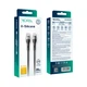 Кабель для заряджання USB Ridea RC-XS51 X-Silicone Type-C to Lightning 30W (10V/3A) 2m Чорний - зображення 2